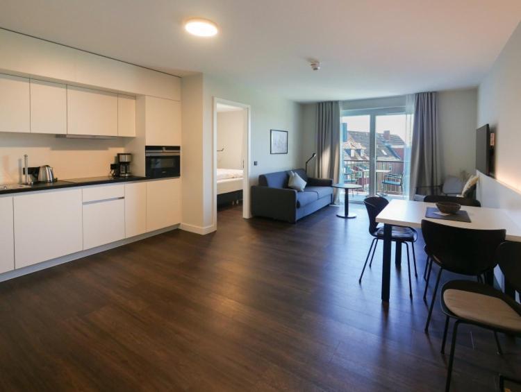 Hotel-Appartement Westblick Куксгафен Екстер'єр фото
